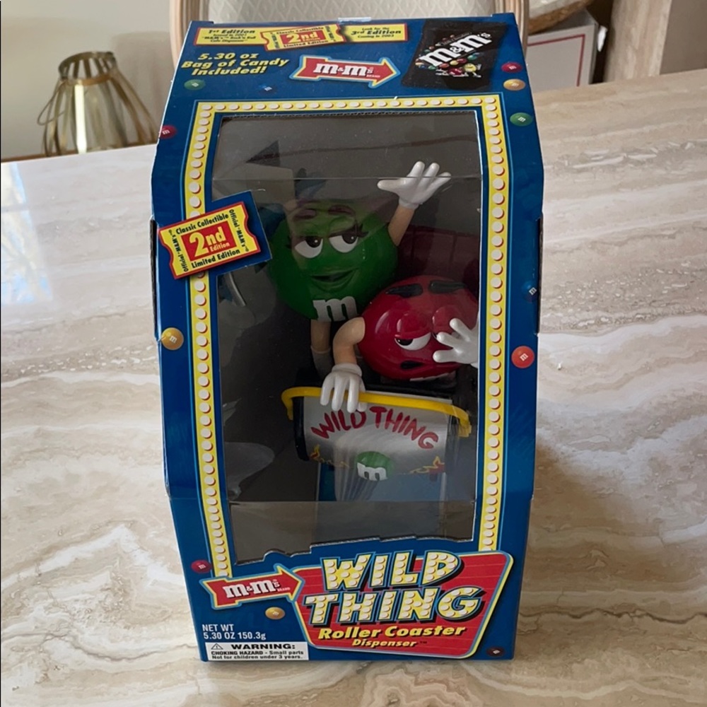 NIB M&M’s 2002 Collectors 2nd Edition Wild Thing Dispenser